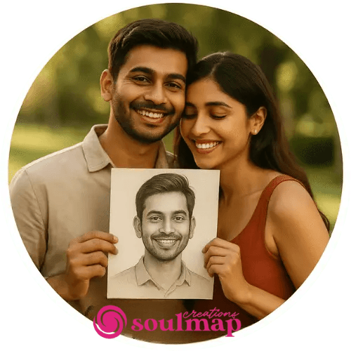 Beautiful soulmate sketch